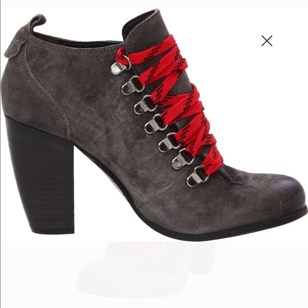 Nine West dark grey booties
